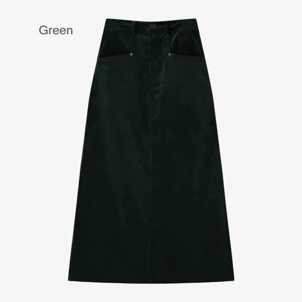 A long skirt with two pockets on the front and back.